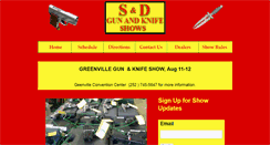 Desktop Screenshot of ncgunshows.com